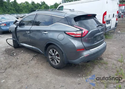 2017 Nissan Murano Sv из США, поврежденный, VIN 5N1AZ2MHXHN107024